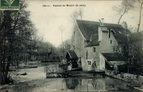 Ak Moulin de Jarcy Essonne, Vannes du Moulin