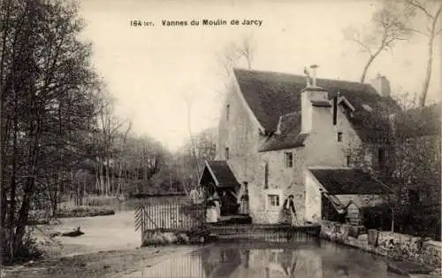 Ak Moulin de Jarcy Essonne, Vannes du Moulin