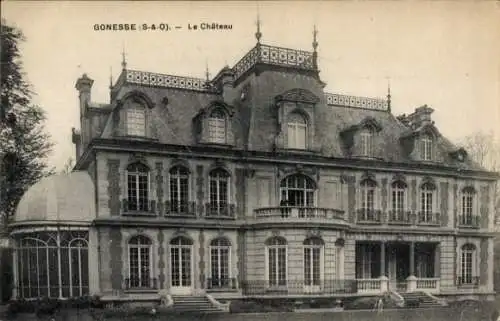 Ak Gonesse Val d'Oise, Schloss