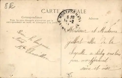 Ak Gonesse Val d'Oise, Rathaus