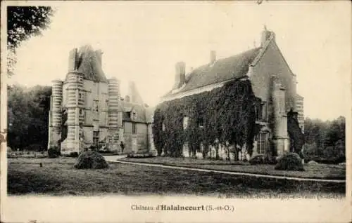 Ak Magny et Vexin Val-d'Oise, Château du Halaincourt