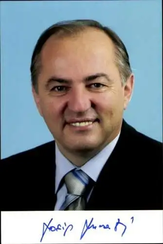 Foto Josip Juratovic, deutsche Politiker SPD, Autogramm