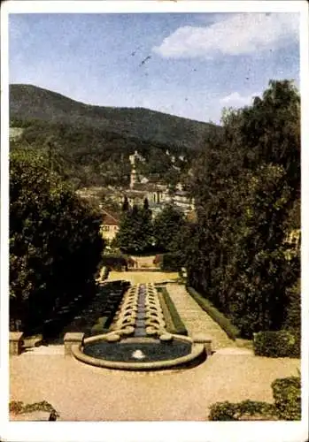Ak Baden Baden am Schwarzwald, Paradies