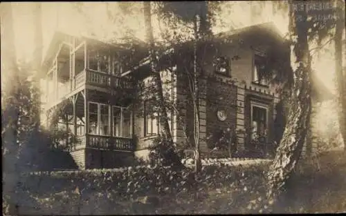 Foto Ak Schweden, Ferienhaus