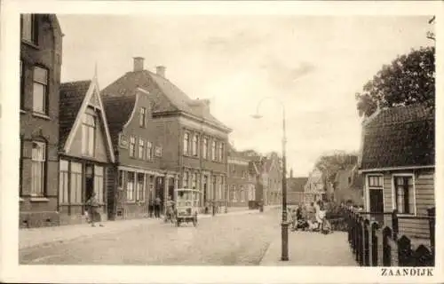 Ak Zaandijk Nordholland, Straßenpartie