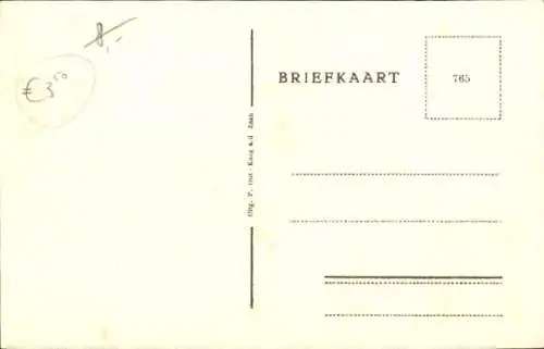 Ak Zaandijk Nordholland, Straßenpartie