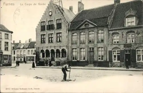 Ak Furnes Furnes Westflandern, The Guard Corps