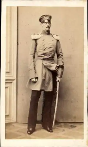 CdV Prinz Albrecht von Preußen, Portrait in Uniform