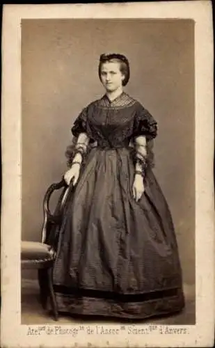 CdV Marie von Hohenzollern-Sigmaringen, Portrait