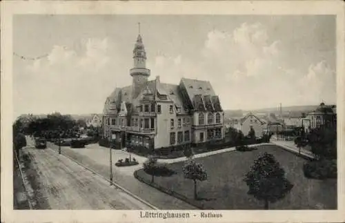 Ak Lüttringhausen Remscheid im Bergischen Land, Rathaus