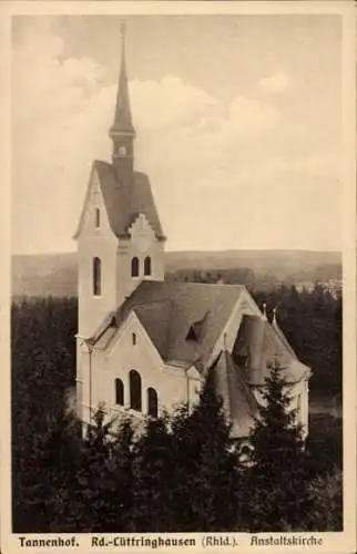 Ak Lüttringhausen Remscheid im Bergischen Land, Tannenhof, Anstaltskirche