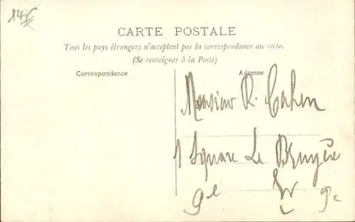 Ak Paris IX, die Frühlingsgeschäfte