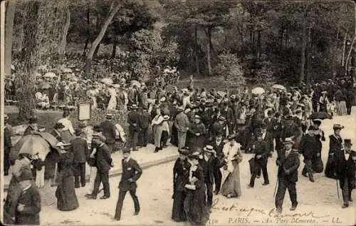 Ak Paris VIIIe Élysée, Parc Monceau