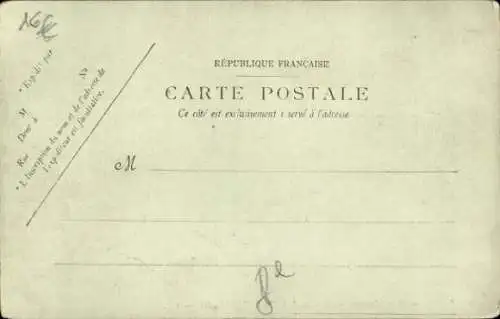 Ak Paris VIIIe Élysée, Parc Monceau, Musik der Republikanischen Garde