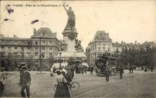 Ak Paris III, Place de la République