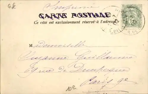 Ak Paris X, Kirche Saint Vincent de Paul