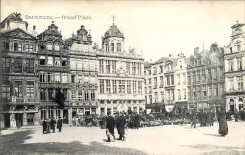 Ak Brüssel Brüssel, Grand Place