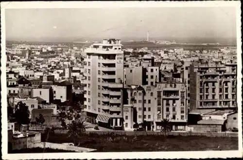 Ak Casablanca, Marokko, Gesamtansicht, Hotel