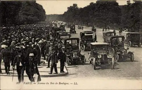 Ak Paris XVI, Avenue du Bois de Boulogne