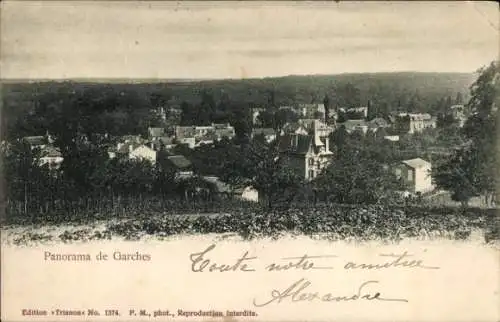 Ak Garches Hauts de Seine, Panorama