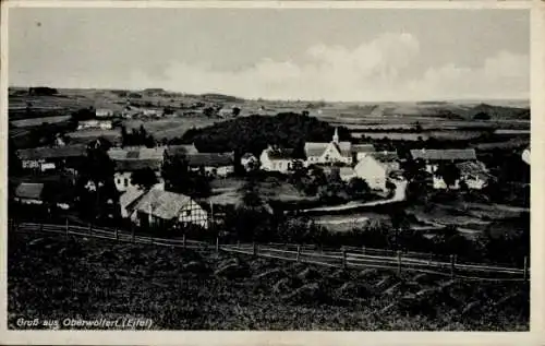 Ak Oberwölfert Hellenthal in der Eifel, Teilansicht