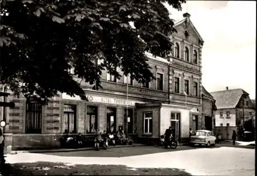 Ak Bad Bibra im Burgenlandkreis, Hotel Thüringer Hof