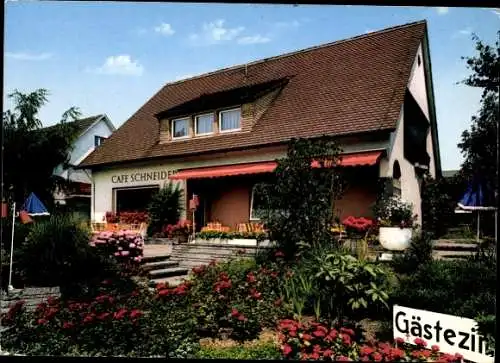 Ak Allensbach am Bodensee, Café Konditorei Schneider, Gästezimmer