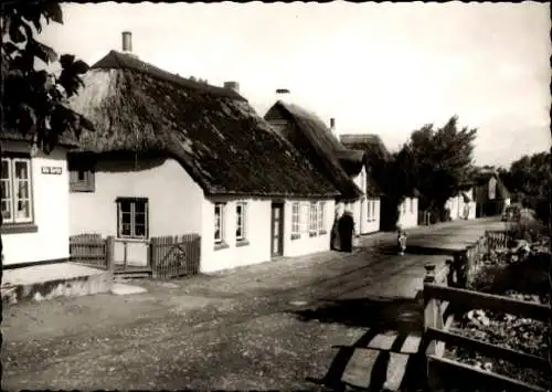 Ak Nordseebad Büsum, Alte Dorfstraße