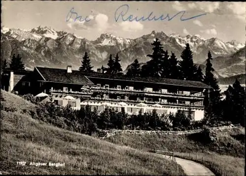 Ak Sonthofen im Oberallgäu Schwaben, Allgäuer Berghof, Alpe Eck