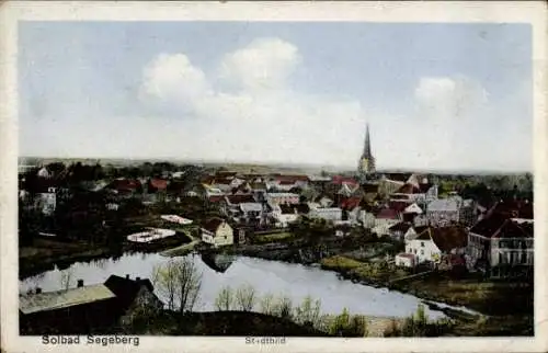 Ak Bad Segeberg in Holstein, Stadtbild