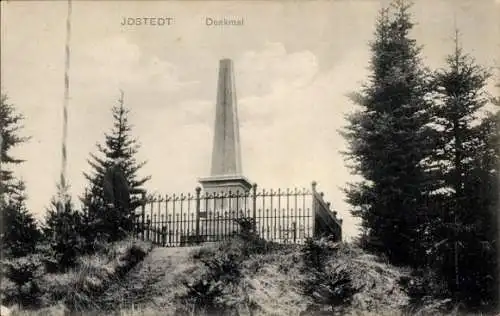 Ak Idstedt in Schleswig Holstein, Denkmal