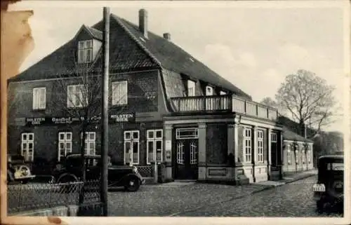 Ak Jevenstedt in Holstein, Gasthof zum Bahnhof