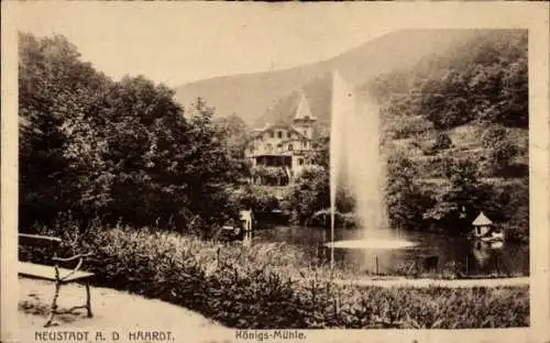 Ak Neustadt an der Haardt Neustadt an der Weinstraße, Königs-Mühle