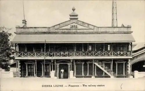 Ak Freetown Sierra Leone, The railway station