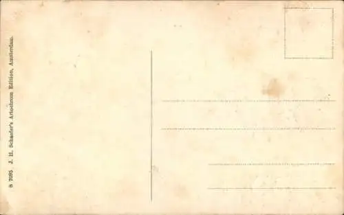 Ak Hoorn Nordholland Niederlande, Vischmarkt