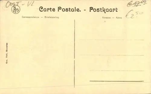 Ak St. Nicolas Sint Niklaas Waas Waes Ostflandern Belgien, Bahnhof