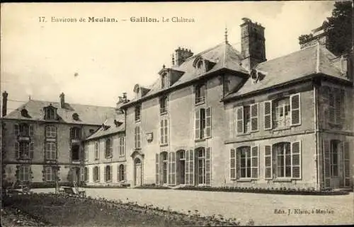 Ak Gaillon Eure, Le Chateau