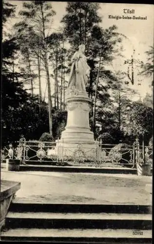 Ak Sowjetsk Tilsit Ostpreußen, Königin-Luise-Denkmal