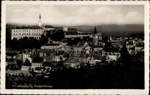 Ak Mikulov Nikolsburg Südmähren, Gesamtansicht