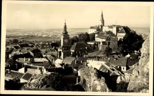 Ak Mikulov Nikolsburg Südmähren, Gesamtansicht