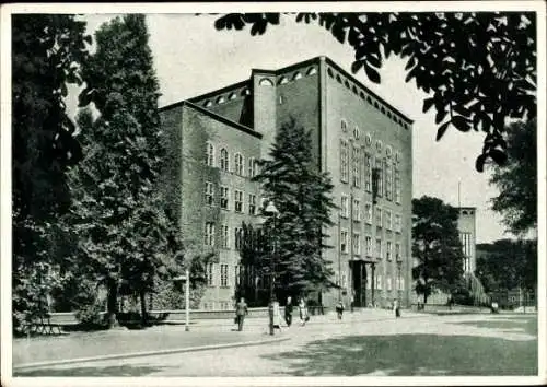 Ak Chemnitz in Sachsen, Industrie-Schule