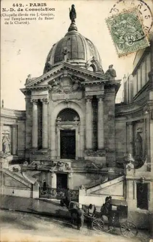 Ak Paris VIIIe Élysée, Kapelle Notre Dame de Consolation