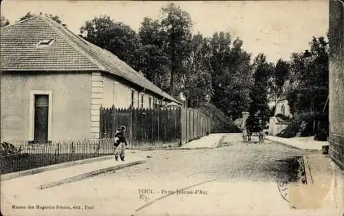 Ak Toul Meurthe et Moselle, Porte Jeanne d’Arc