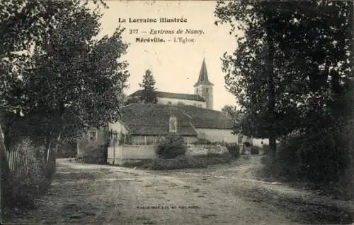 Ak Mereville Meurthe-et-Moselle, Kirche