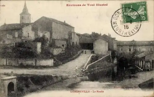 Ak Gondreville Meurthe et Moselle, Le Moulin