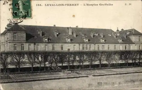 Ak Levallois Perret Hauts de Seine, Hospiz Greffulhe