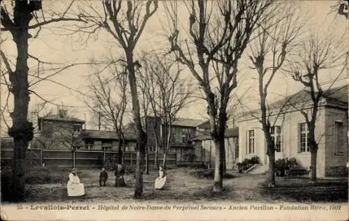 Ak Levallois Perret Hauts de Seine, Krankenhaus Notre Dame du Perpetuel Secours, Pavillon