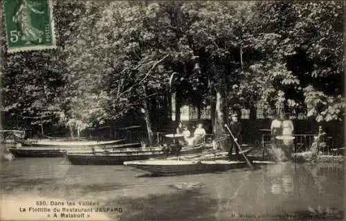 Ak Malakoff Hauts de Seine, Jaspard Restaurant Flottille