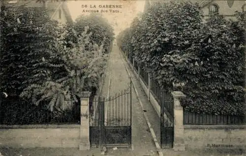 Ak La Garenne Colombes Hauts de Seine, Avenue des Vats