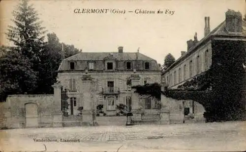 Ak Clermont-Oise, Chateau du Fay